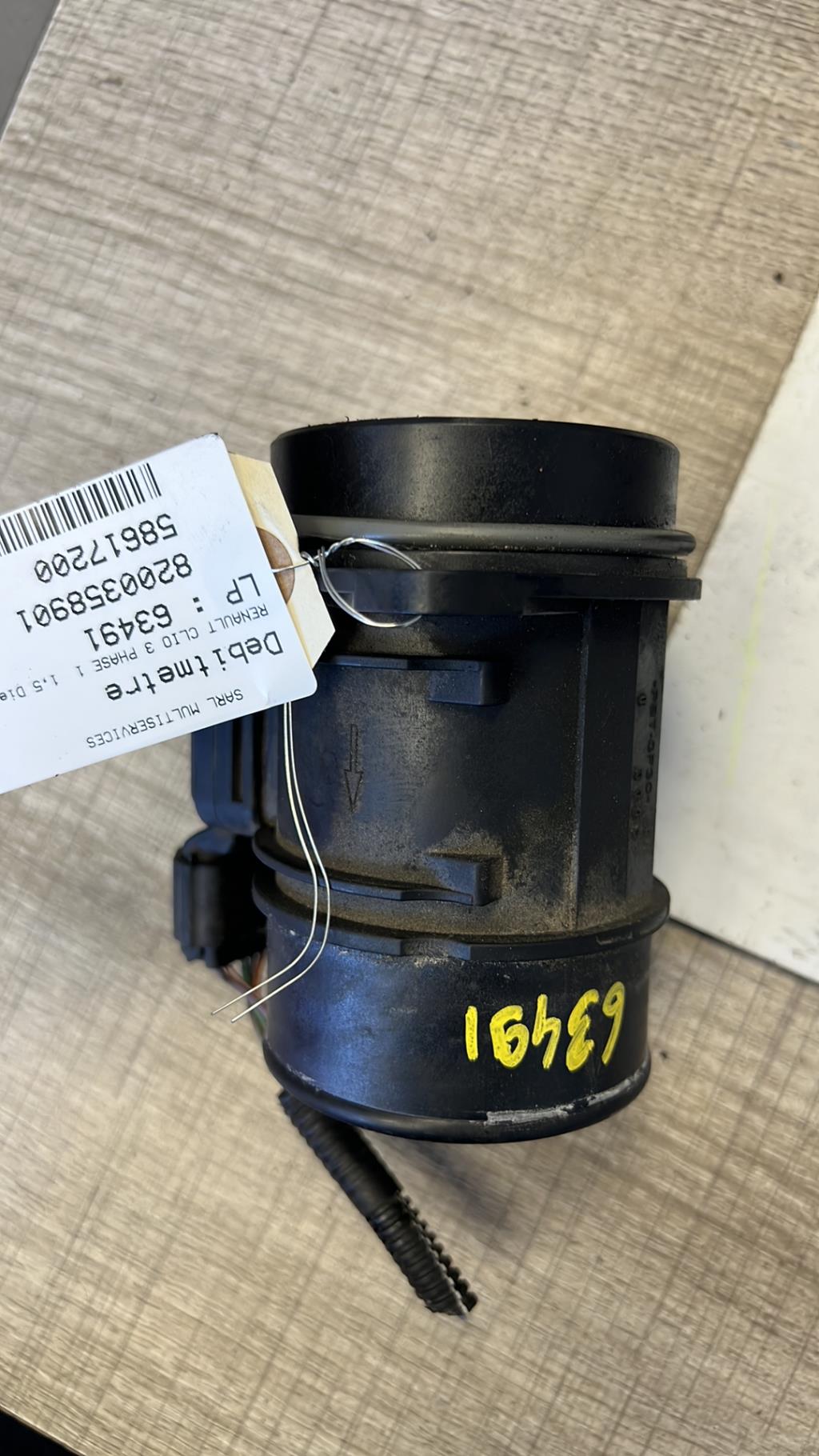 Debitmetre RENAULT CLIO 3 PHASE 1 Diesel - 1