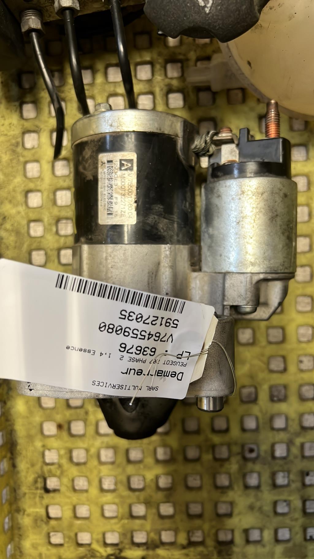 Motorino avviamento PEUGEOT 207 PHASE 2 Gasolina - 1