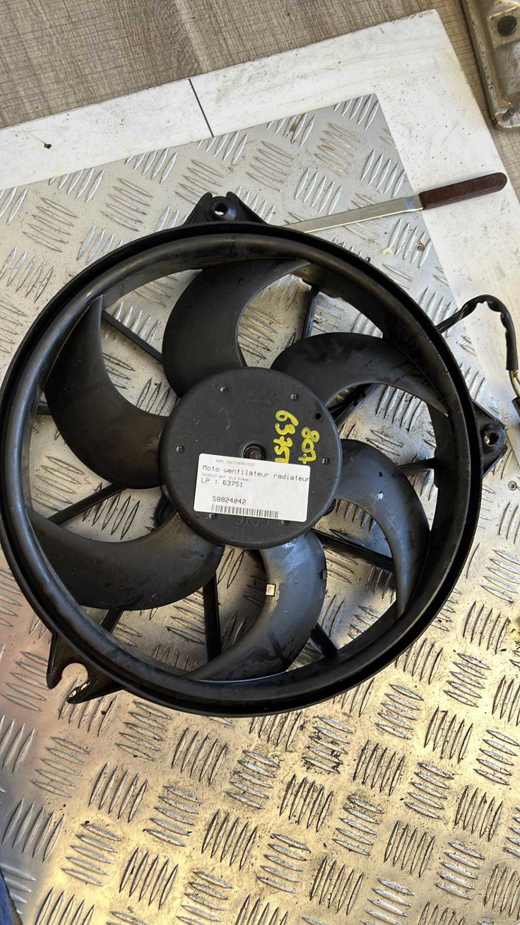 Motoventilatore radiatore PEUGEOT 807 Diésel - 1