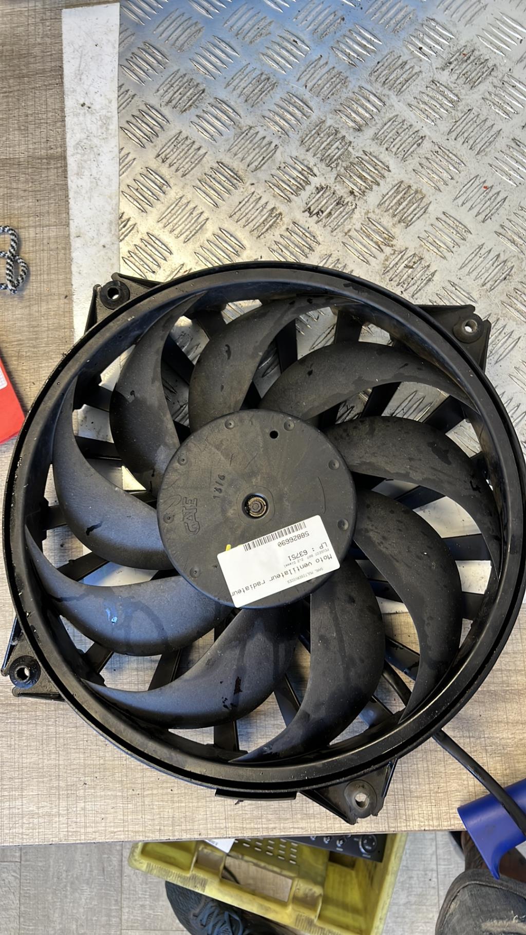Motoventilatore radiatore PEUGEOT 807 Diésel - 1