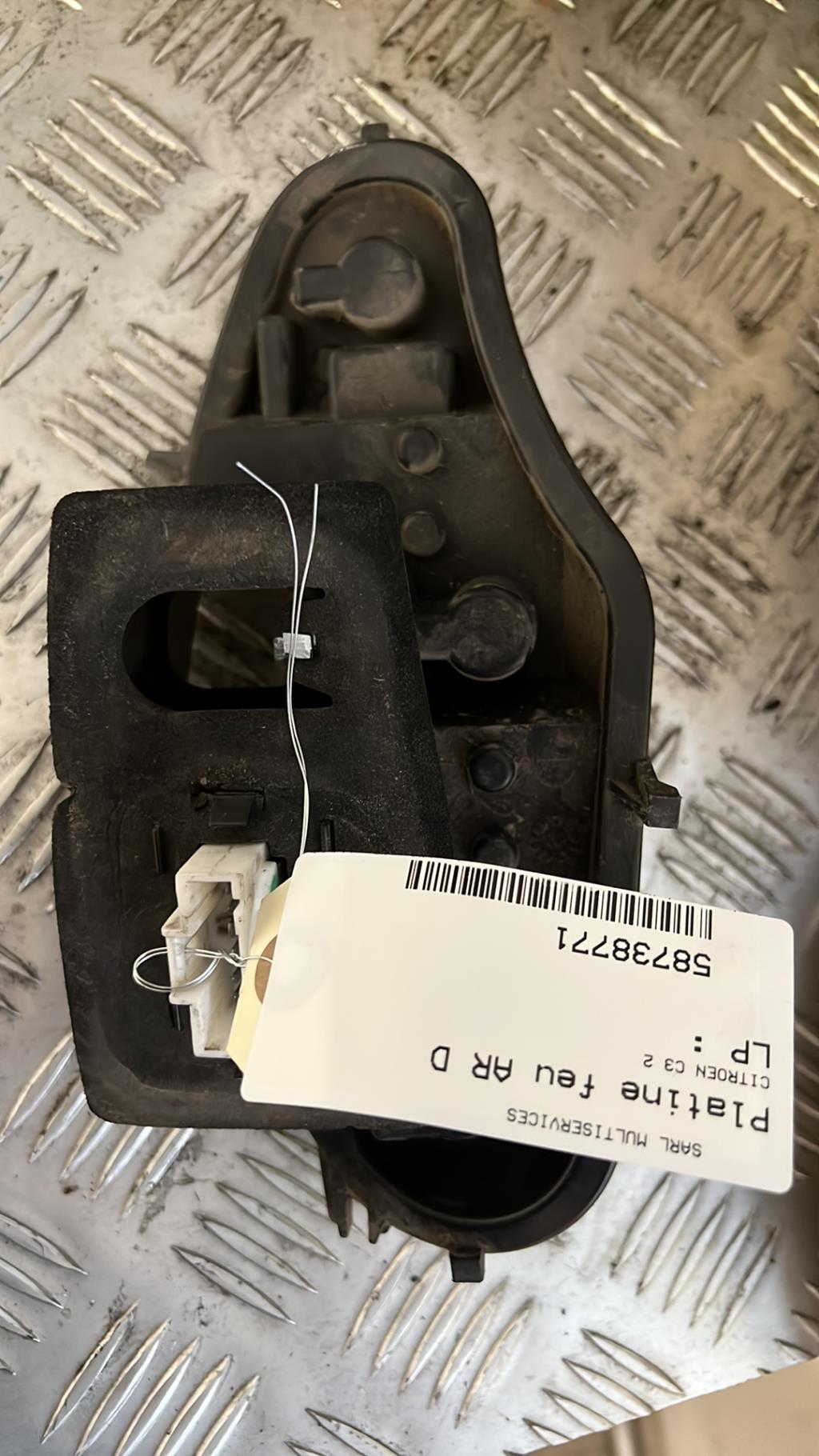 Base portalampade fanale posteriore destro CITROEN C3 2 PHASE 1  - 1