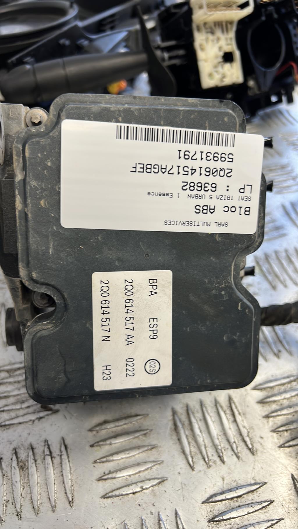 Blocco ABS (antibloccaggio freni) SEAT IBIZA 5 PHASE 1 Gasolina - 1