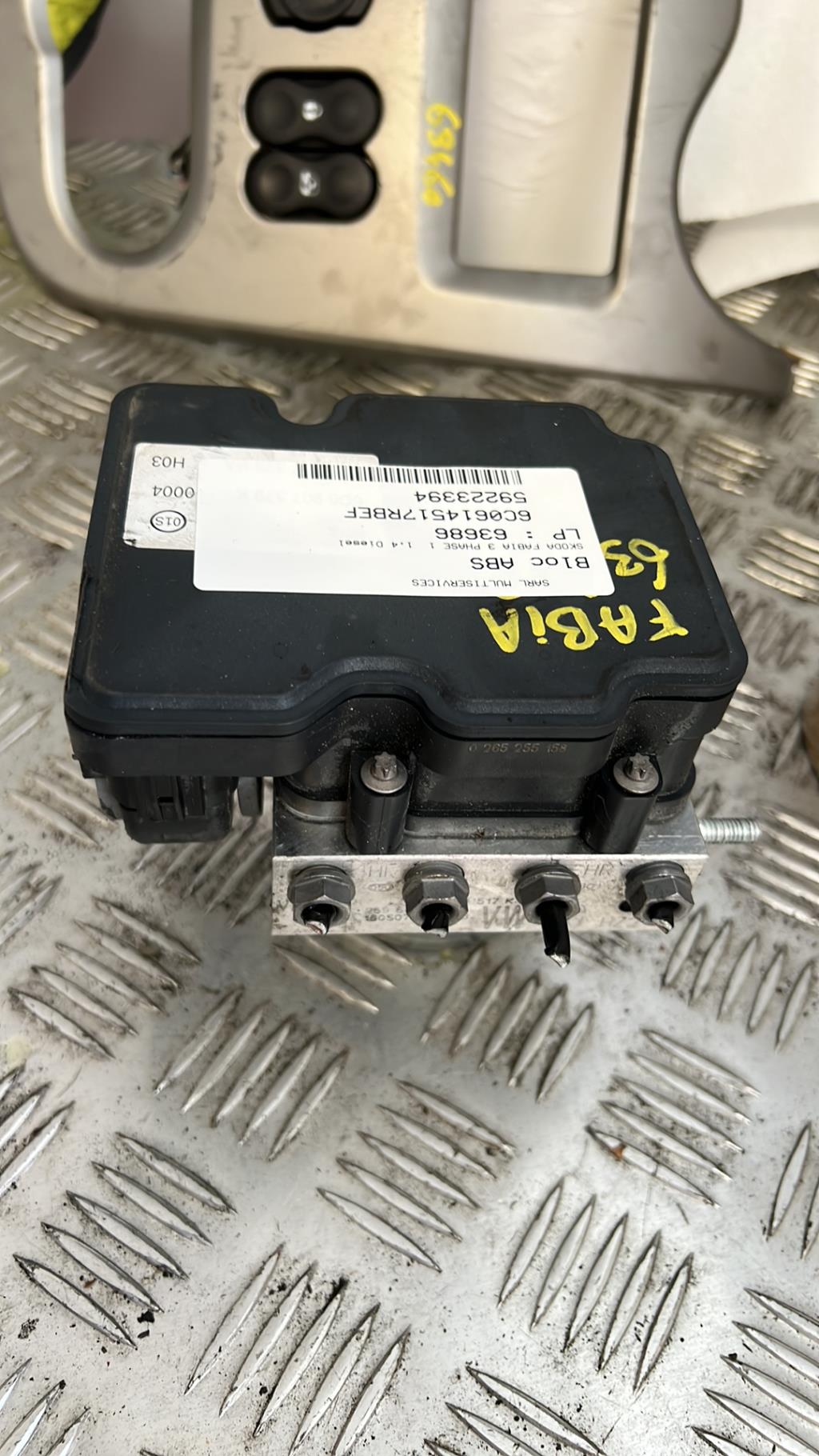 Blocco ABS (antibloccaggio freni) SKODA FABIA 3 PHASE 1 Diésel - 1