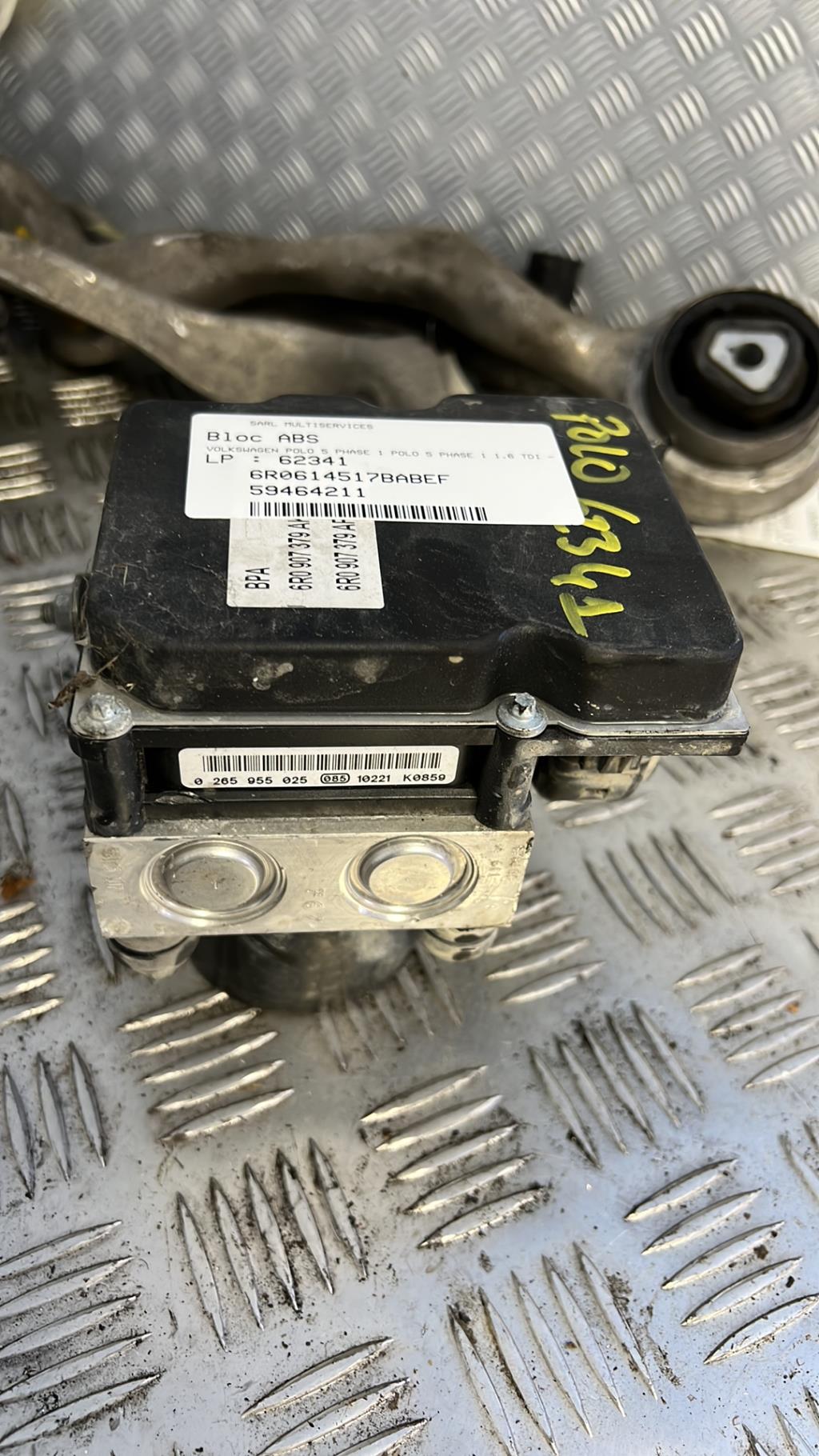 Blocco ABS (antibloccaggio freni) VOLKSWAGEN POLO 5 PHASE 1 Diésel - 1