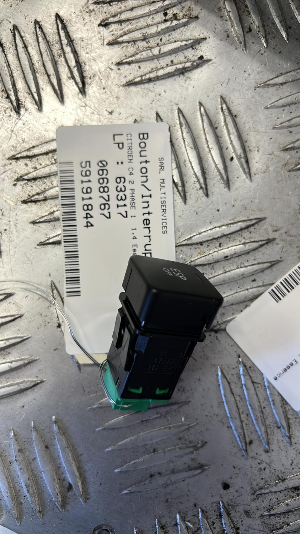 Pulsante/interruttore CITROEN C4 2 PHASE 1 Gasolina - 1