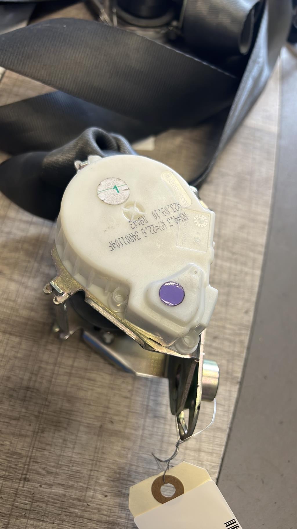 Cintura di sicurezza posteriore sinistra RENAULT CLIO 3 PHASE 2  - 1