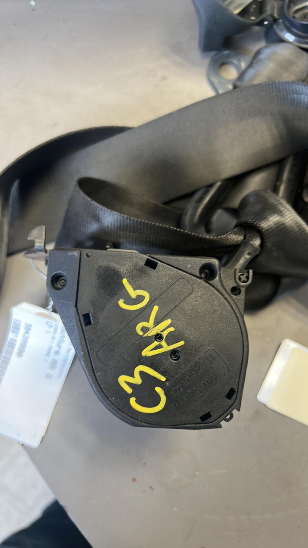 Cintura di sicurezza posteriore sinistra CITROEN C3 1 PHASE 2 Diésel - 1