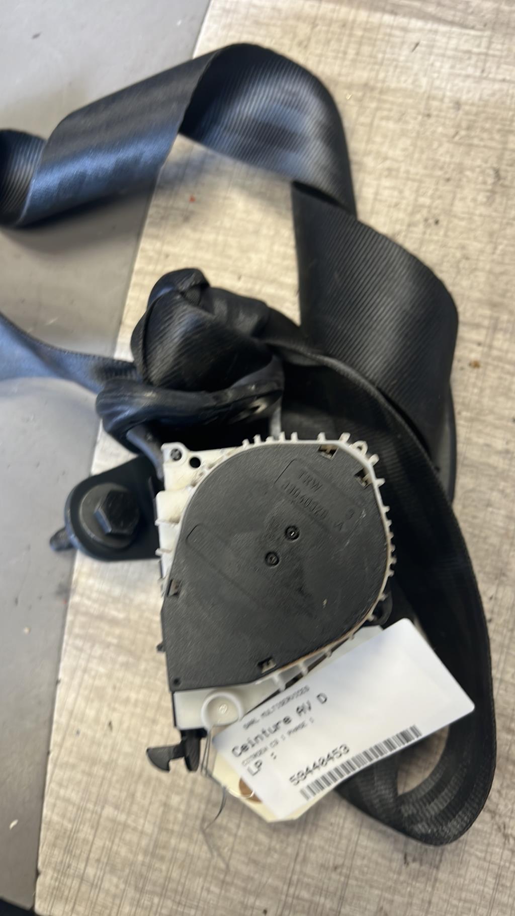 Cintura di sicurezza anteriore destra CITROEN C3 1 PHASE 1  - 1