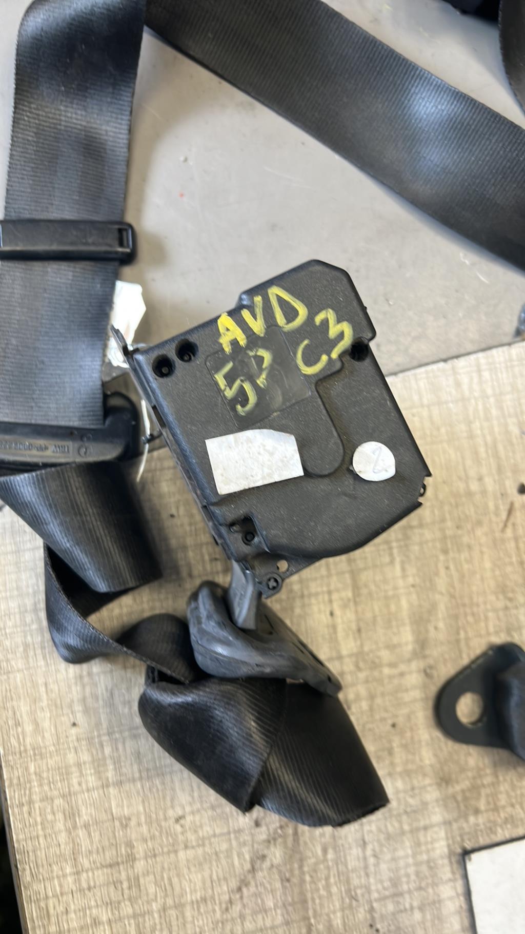 Cintura di sicurezza anteriore destra CITROEN C3 1 PHASE 1 Gasolina - 1