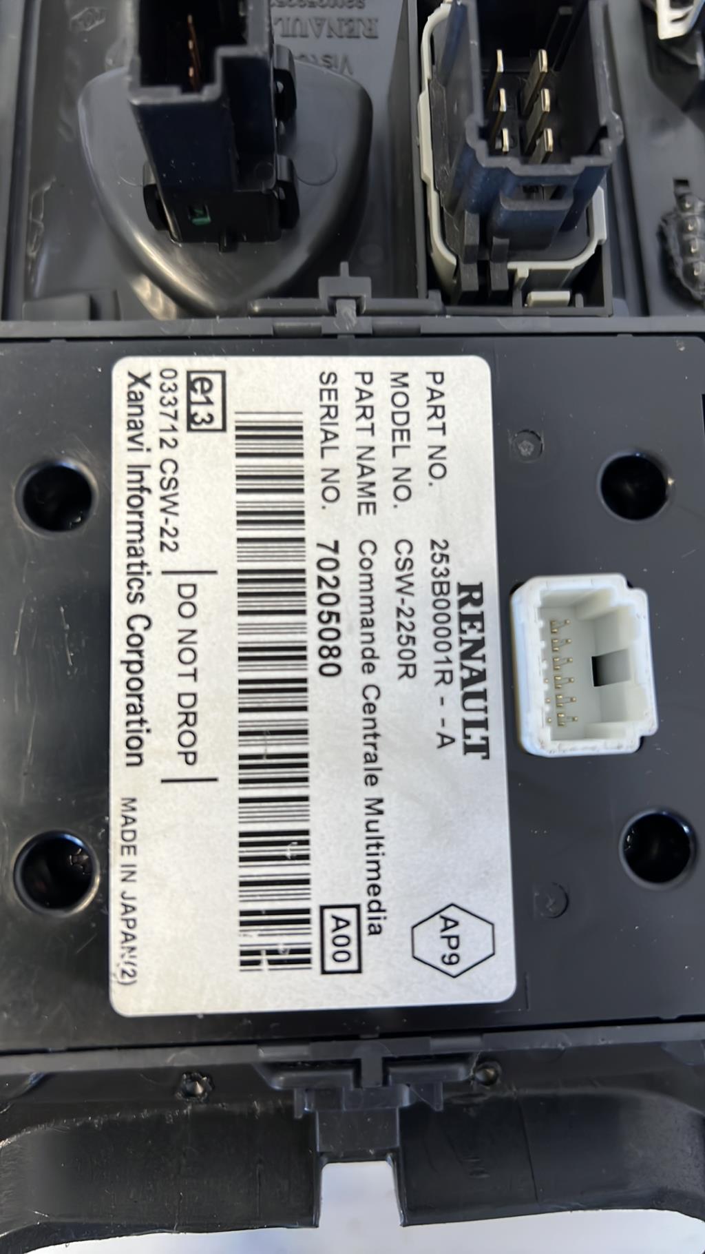 Commande GPS RENAULT LAGUNA 2 PHASE 2 Diesel - 1
