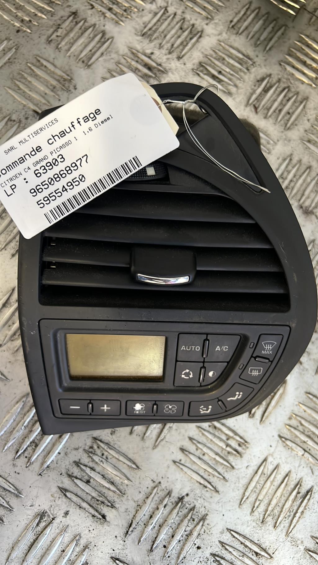 Commande chauffage CITROEN C4 GRAND PICASSO 1 Diesel - 1