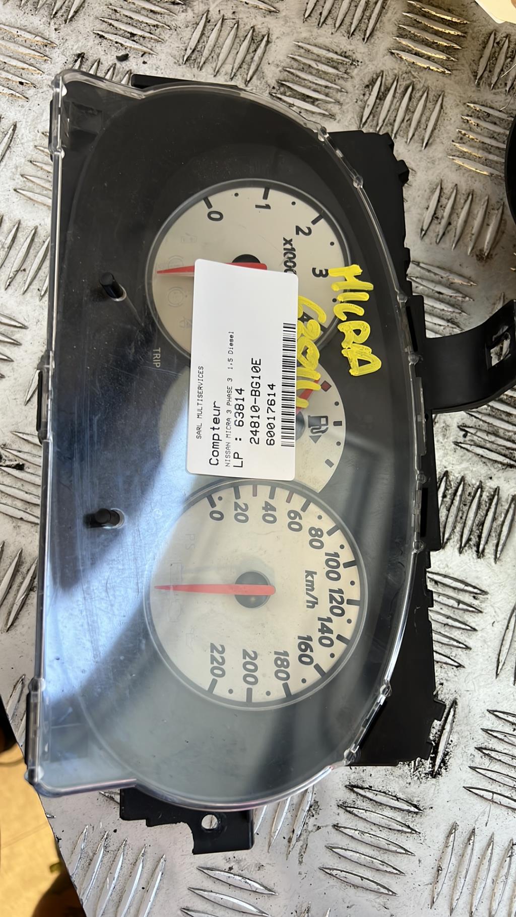 Compteur NISSAN MICRA 3 PHASE 3 Diesel - 1