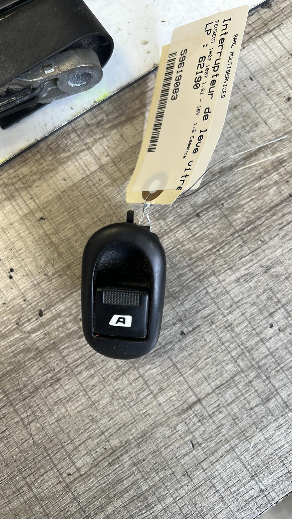 Interruttore lavacristalli anteriore destro PEUGEOT 1007 Gasolina - 1