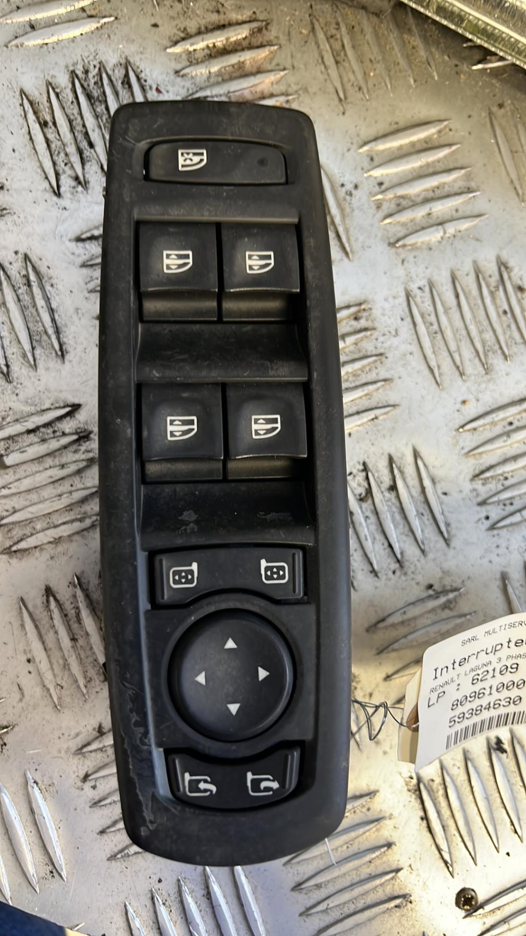 Interruttore lavacristalli anteriore sinistro RENAULT LAGUNA 3 PHASE 1 Diésel - 1