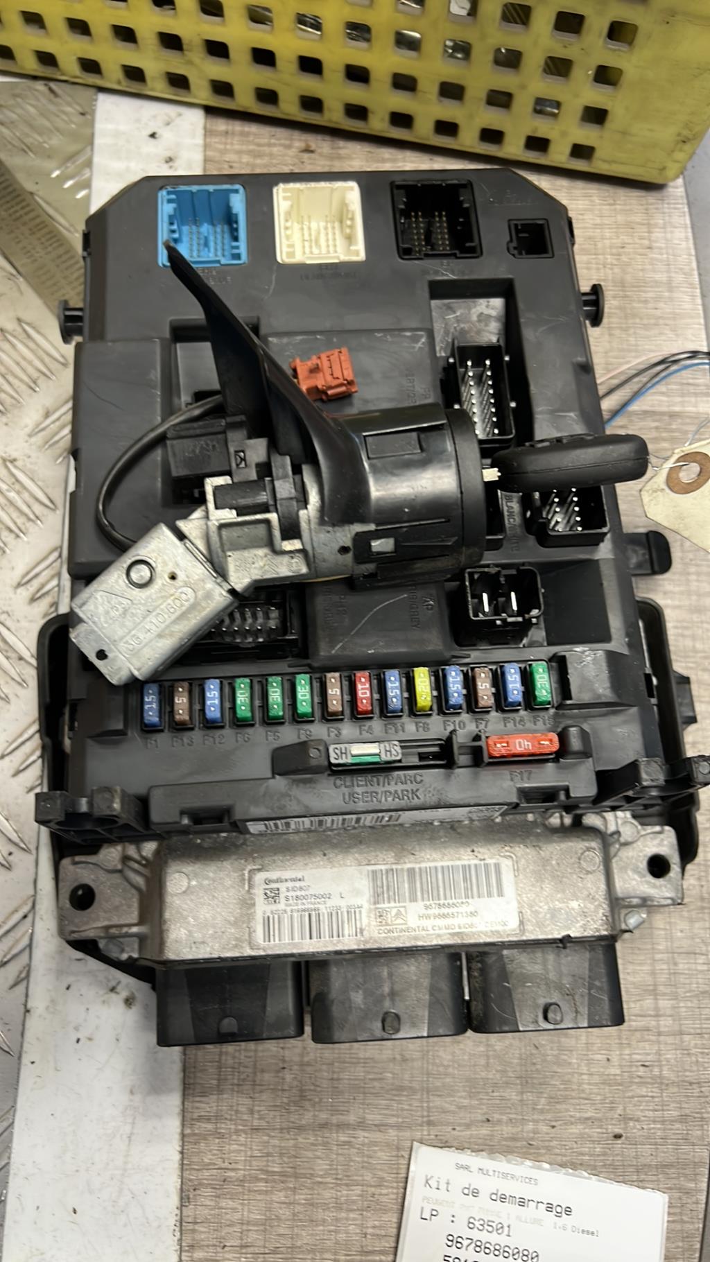Kit de demarrage PEUGEOT 207 PHASE 1 Diesel - 1