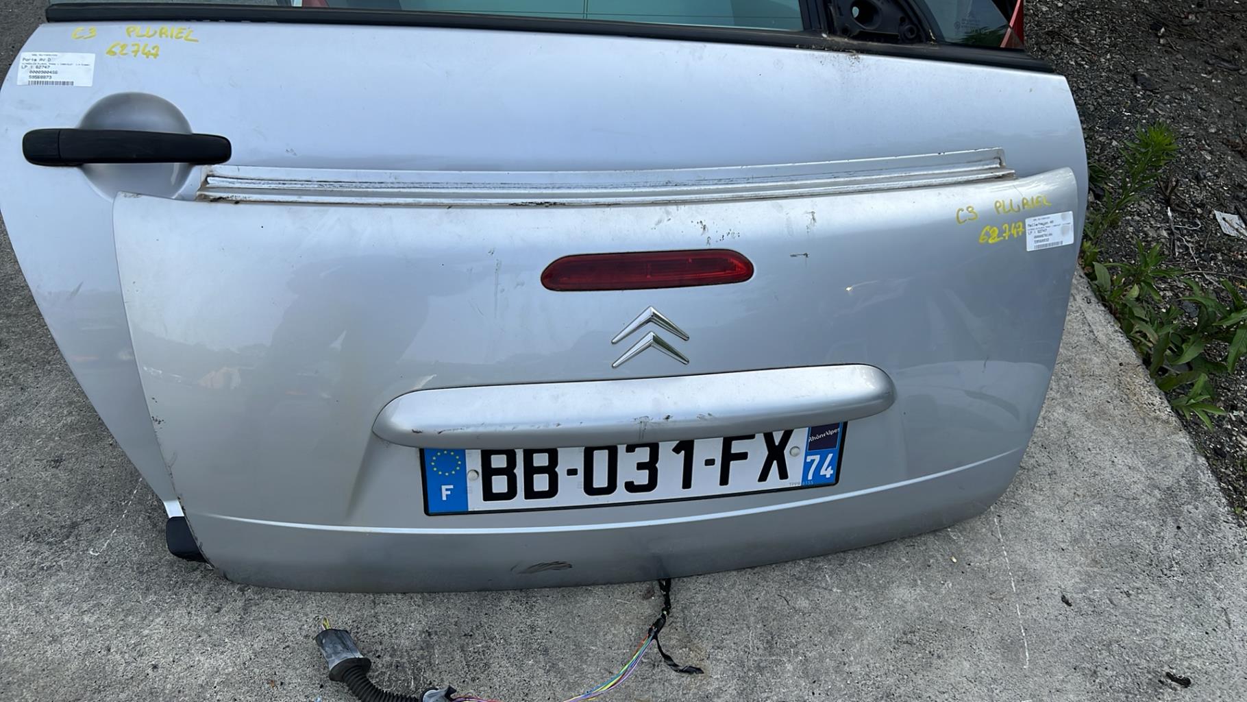 Portabagagli/Portellone posteriore CITROEN C3 PLURIEL PHASE 1 CABRIOLET Diésel - 1