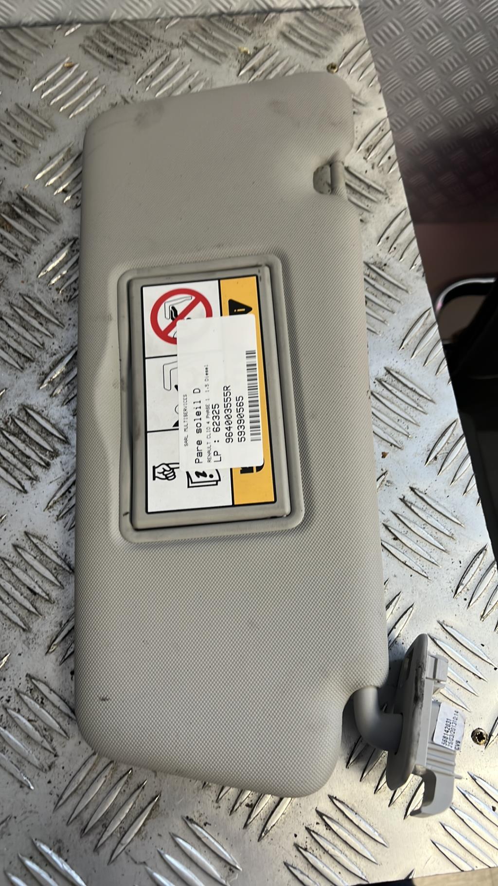 Visiera parasole destra RENAULT CLIO 4 PHASE 1 Diésel - 1