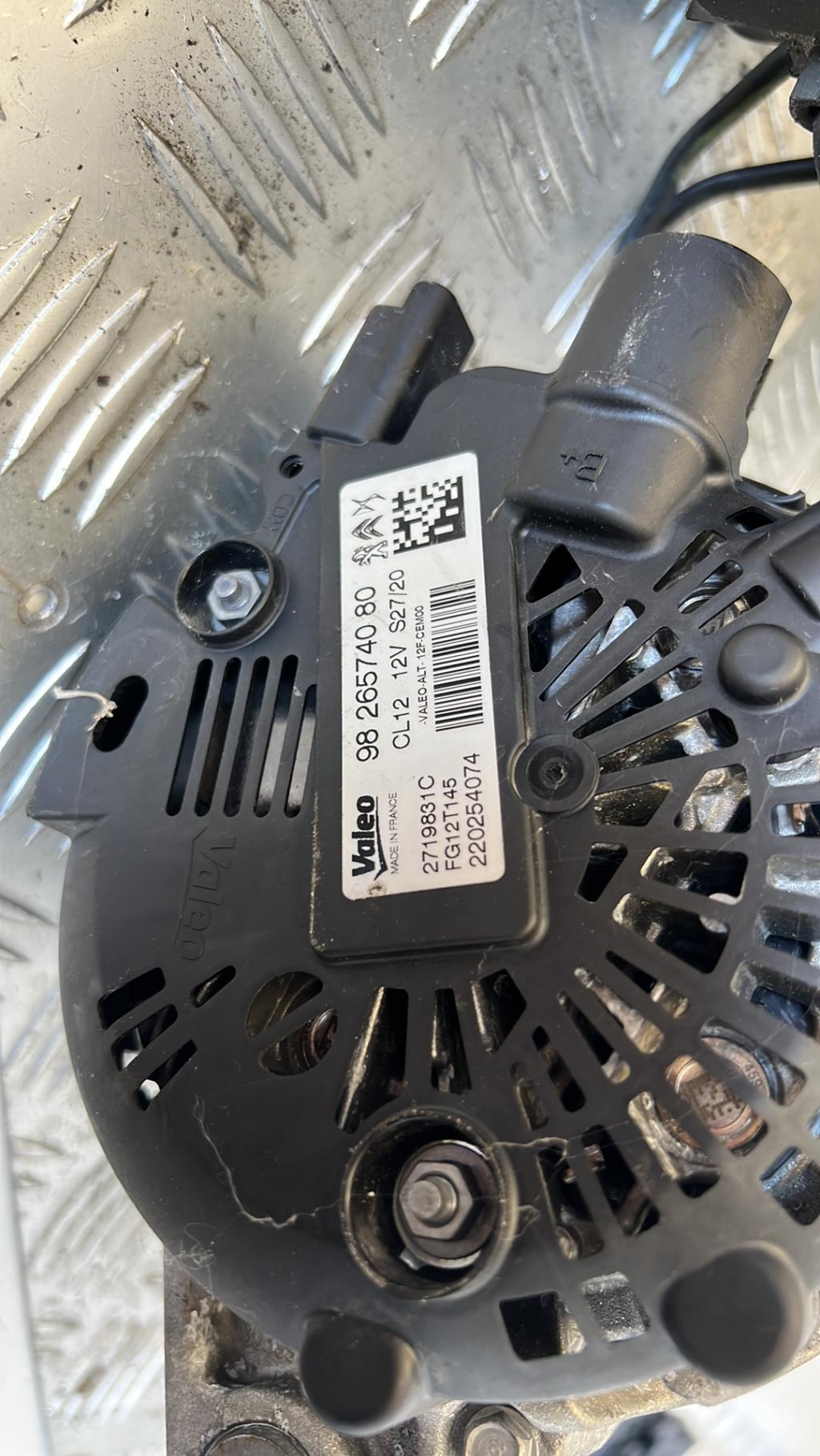 Alternatore PEUGEOT 308 2 PHASE 2 Gasolina - 1