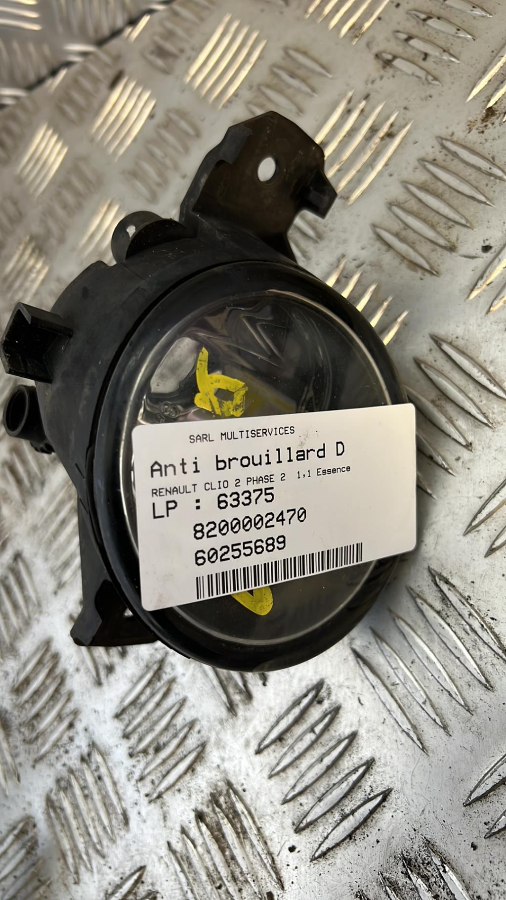 Fendinebbia destro (luci) RENAULT CLIO 2 PHASE 2 Gasolina - 1