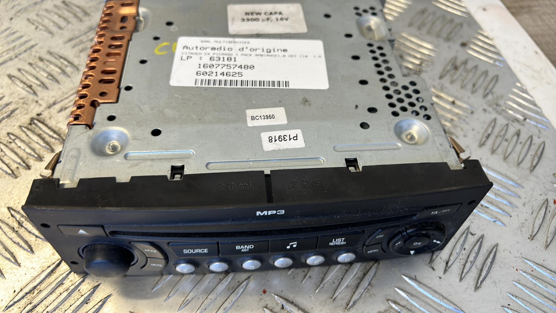 Autoradio originale CITROEN C4 PICASSO 1 Diésel - 1