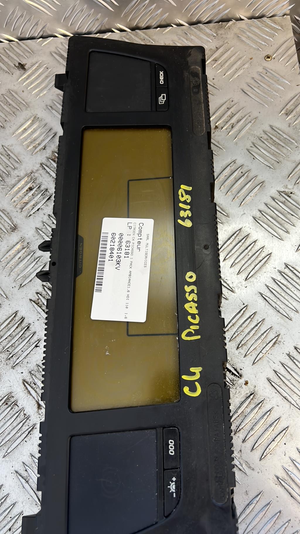 Compteur CITROEN C4 PICASSO 1 Diesel - 1