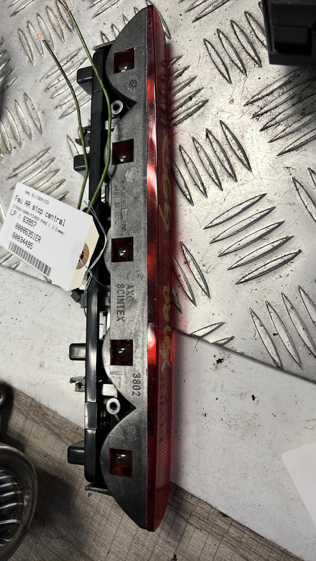 Luce stop centrale CITROEN XSARA PICASSO PHASE 1 Diésel - 1
