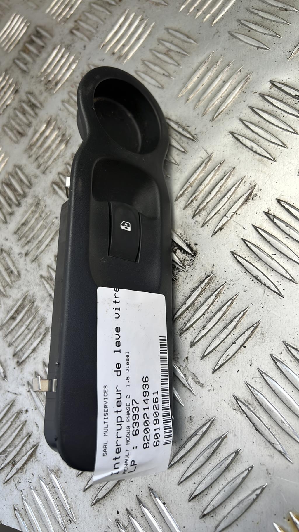 Interruttore lavacristalli anteriore destro RENAULT MODUS PHASE 2 Diésel - 1