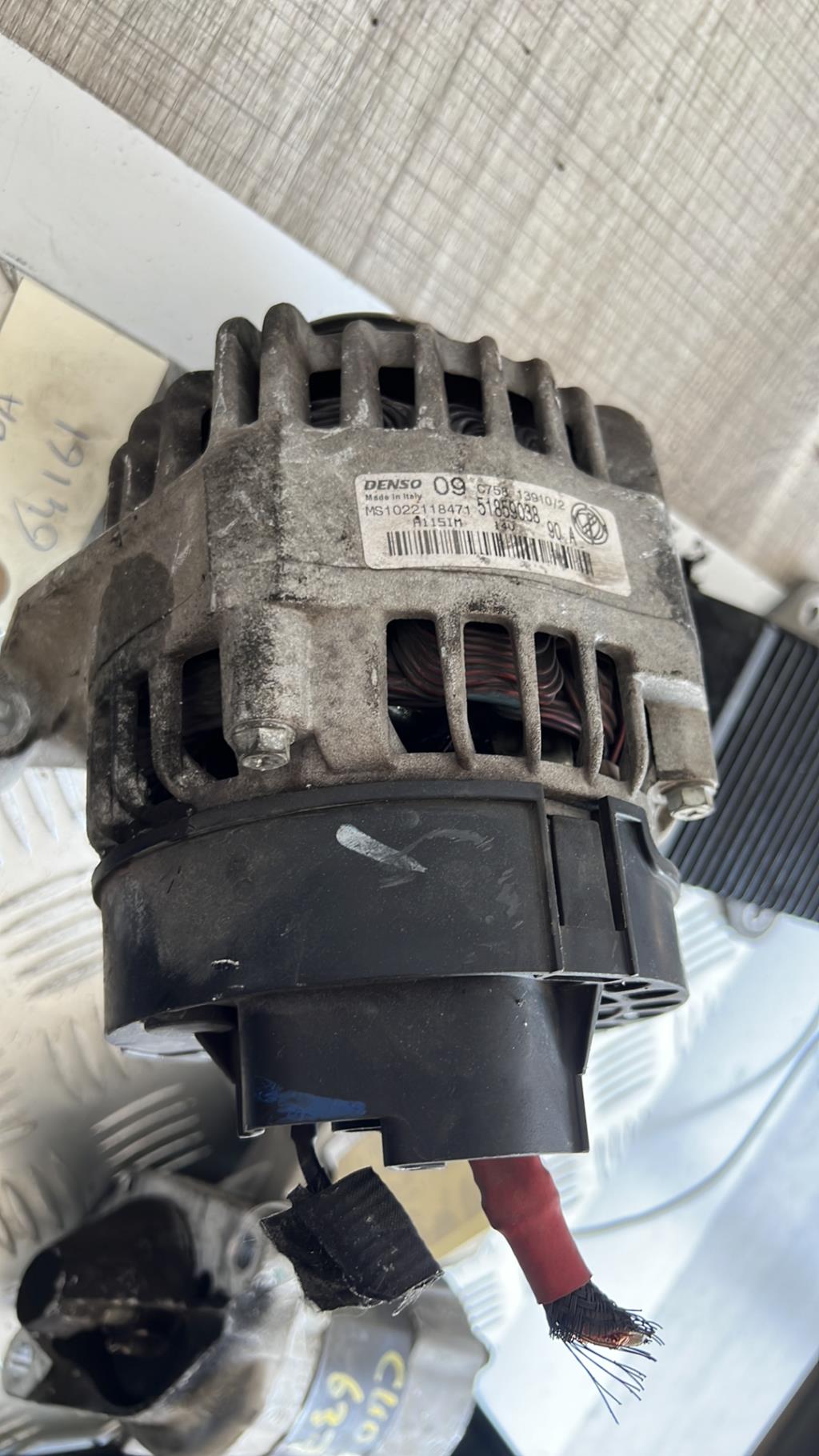 Alternatore FIAT PANDA 2 PHASE 2 Gasolina - 1