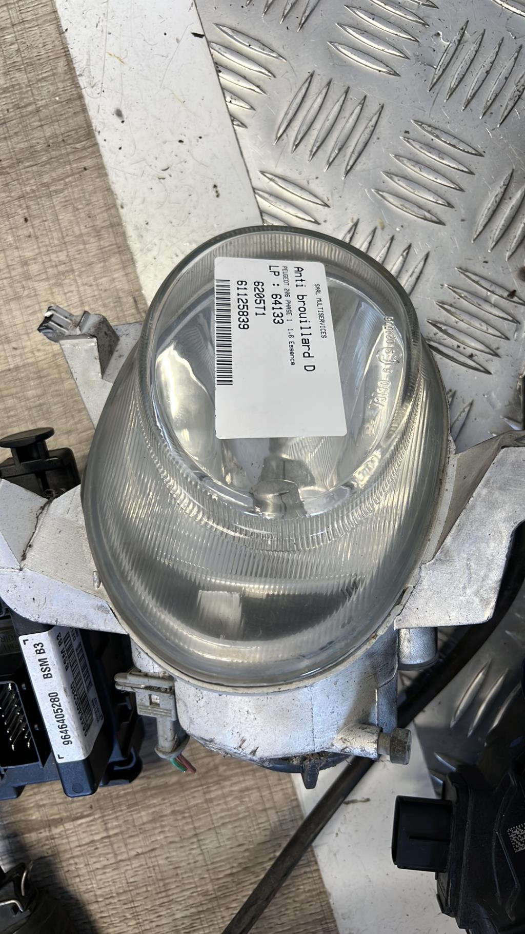 Fendinebbia destro (luci) PEUGEOT 206 PHASE 1 Gasolina - 1