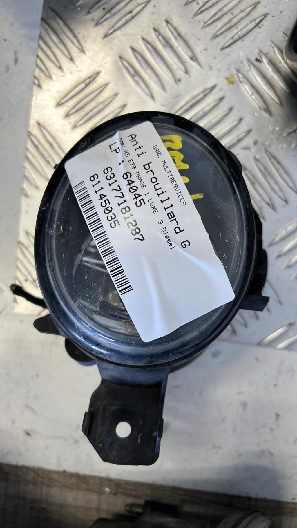 Fendinebbia sinistro (luce) BMW X5 E70 PHASE 2 Diésel - 1