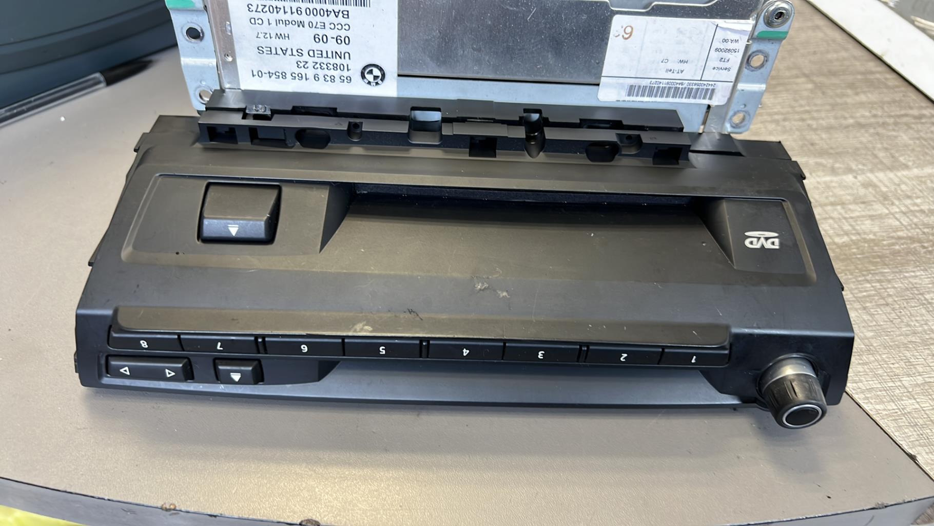 Autoradio originale BMW X5 E70 PHASE 2 Diésel - 1