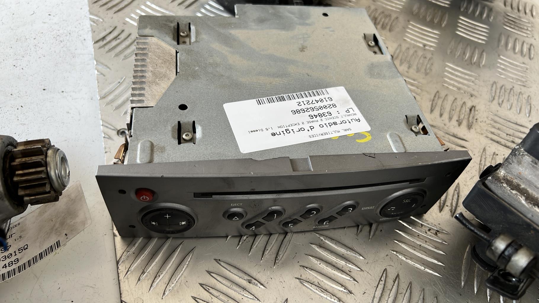 Autoradio originale RENAULT SCENIC 2 PHASE 2 Diésel - 1