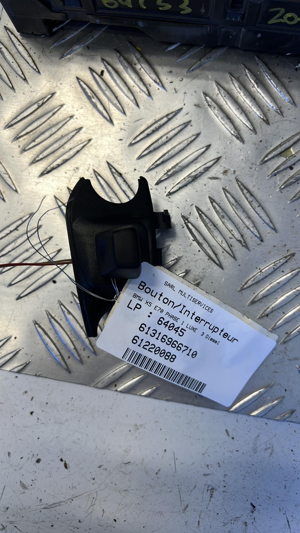 Bouton/Interrupteur BMW X5 E70 PHASE 2 Diesel - 1