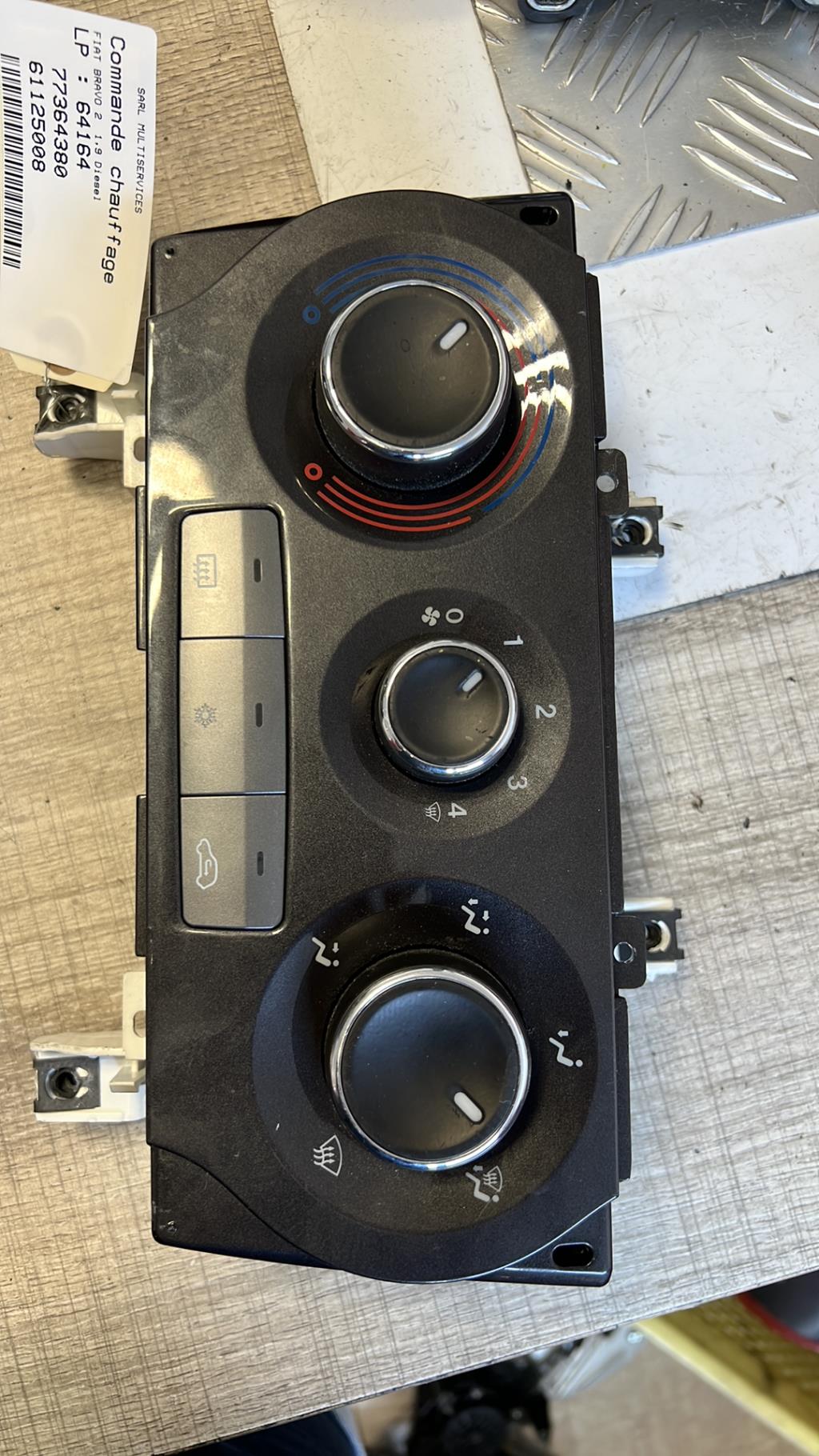 Commande chauffage FIAT BRAVO 2 Diesel - 1