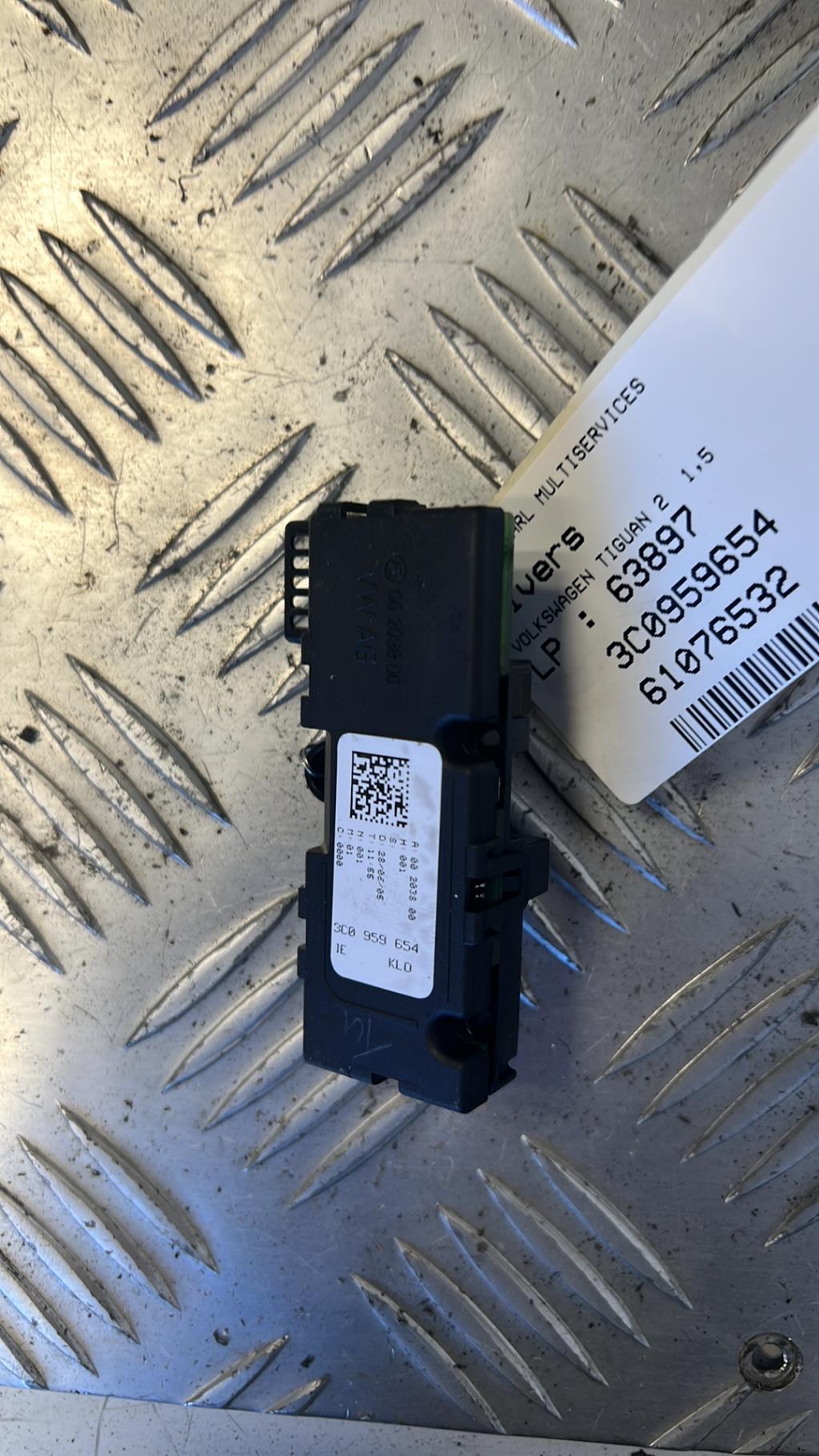 Sensor angolo sterzata VOLKSWAGEN TIGUAN 2 PHASE 1 Gasolina - 1
