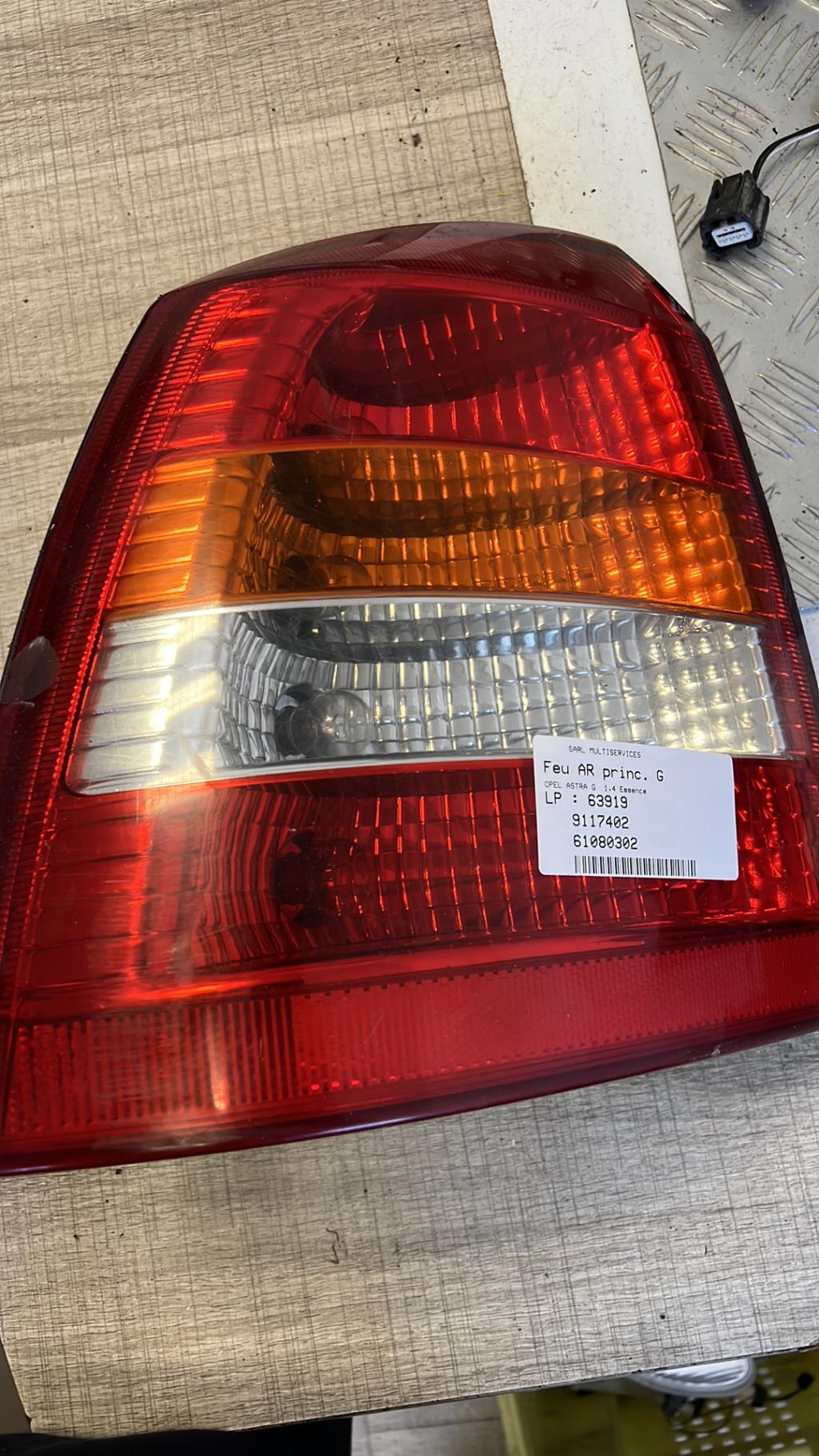 Fanale posteriore principale sinistro (luci) OPEL ASTRA G Gasolina - 1