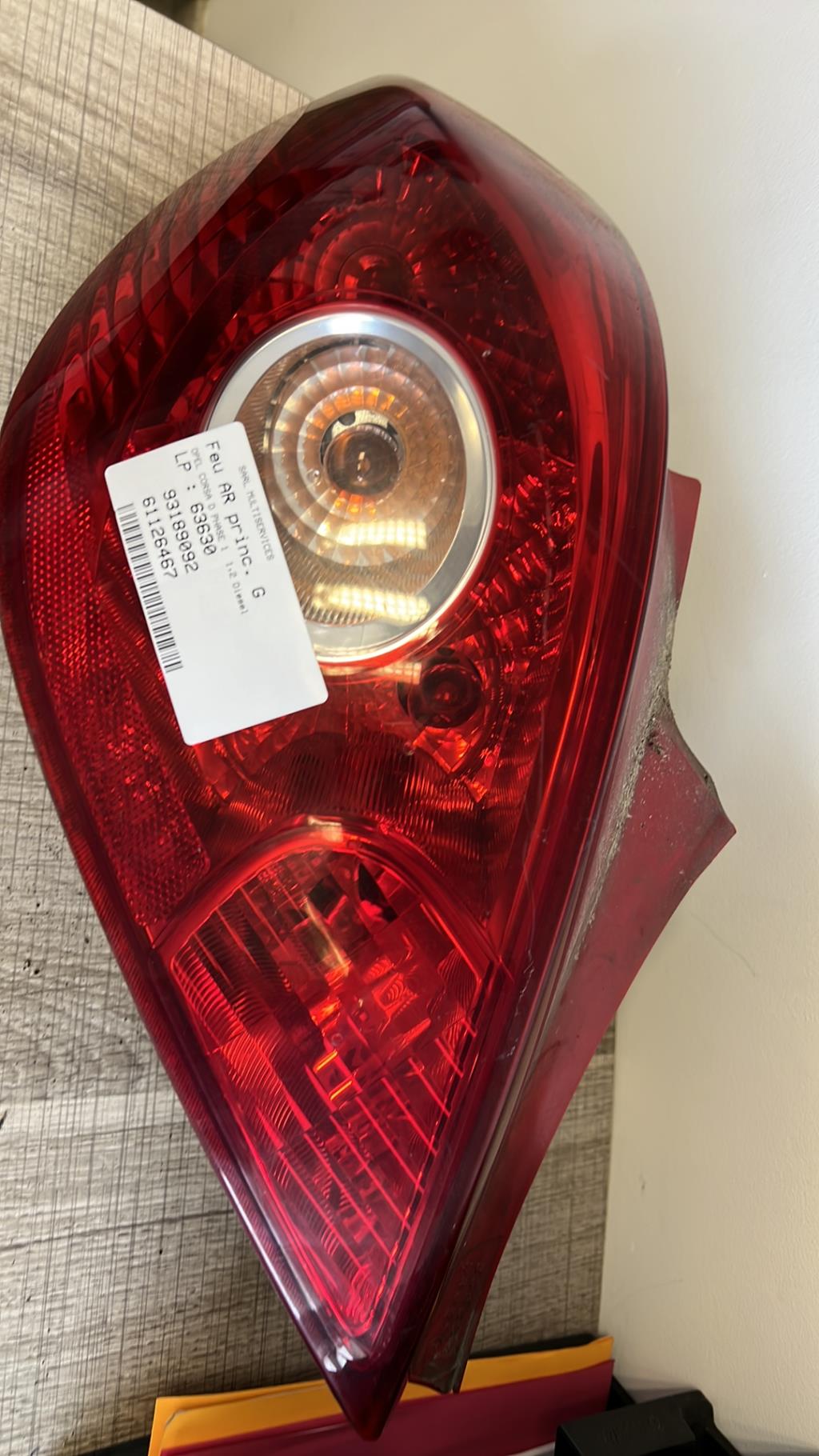 Fanale posteriore principale sinistro (luci) OPEL CORSA D PHASE 1 Diésel - 1