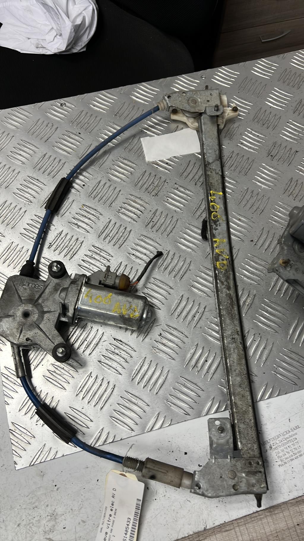 Alzacristalli elettrico anteriore destro PEUGEOT 406 PHASE 2 BREAK Diésel - 1
