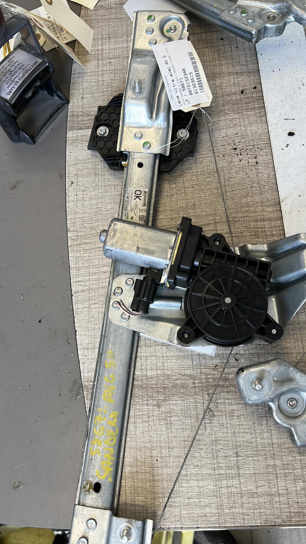 Alzacristalli elettrico anteriore sinistro DACIA SANDERO 2 PHASE 1 Gasolina - 1