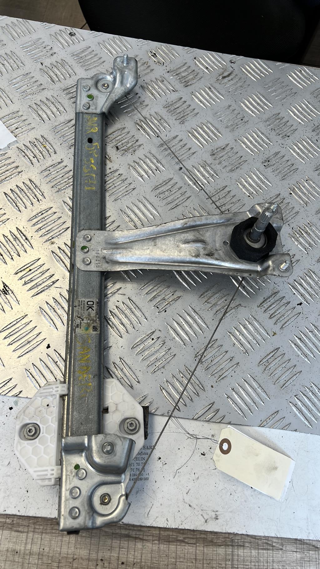 Alzacristalli manuale posteriore destro DACIA SANDERO 2 PHASE 1 Gasolina - 1