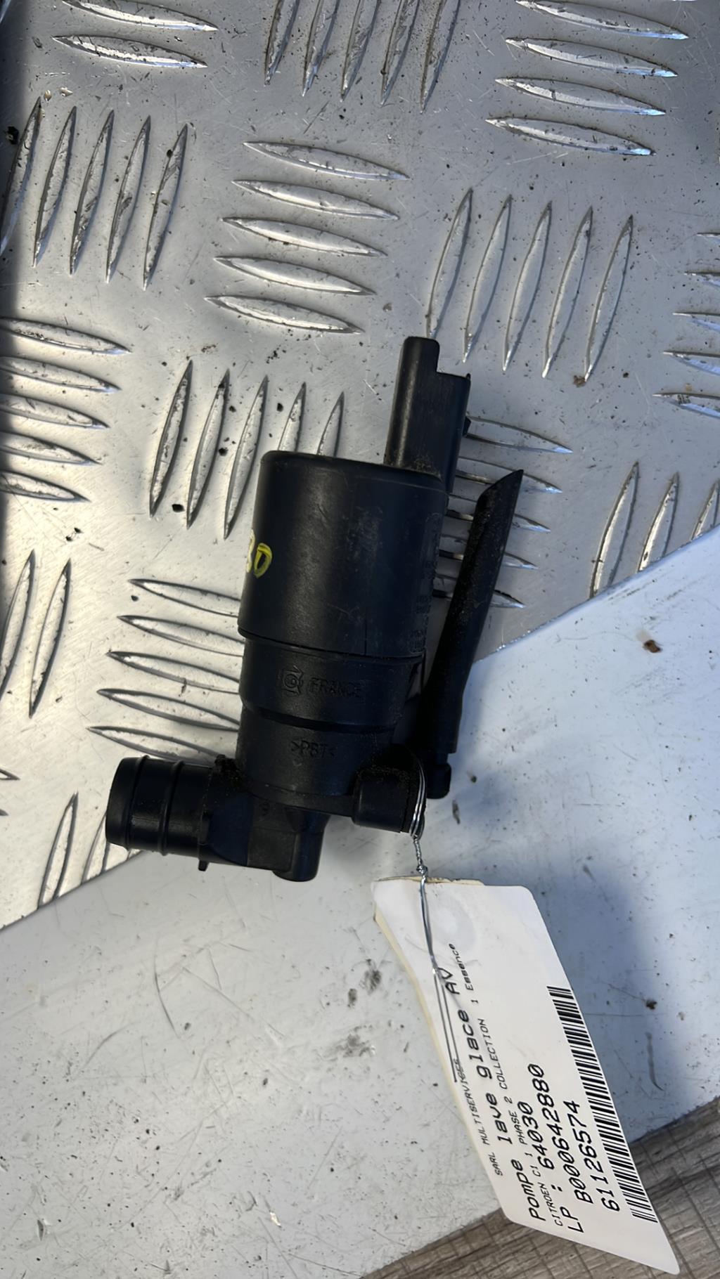 Pompa lavacristalli anteriore CITROEN C1 1 PHASE 2 Gasolina - 1