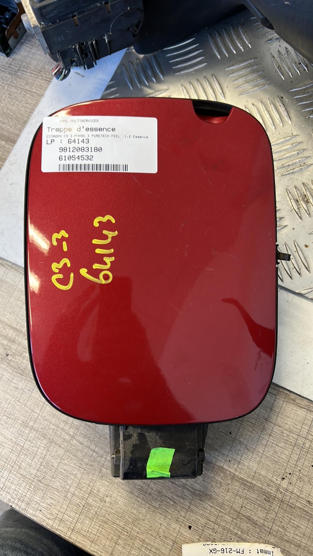 Trappe d'essence CITROEN C3 3 PHASE 1 Essence - 1