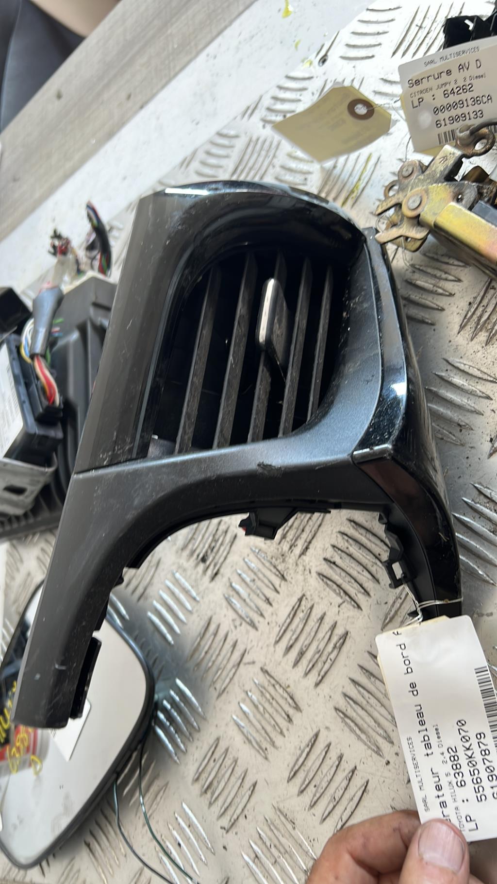 Bocchetta aerazione cruscotto anteriore destra TOYOTA HILUX 5 PHASE 1 Diésel - 1