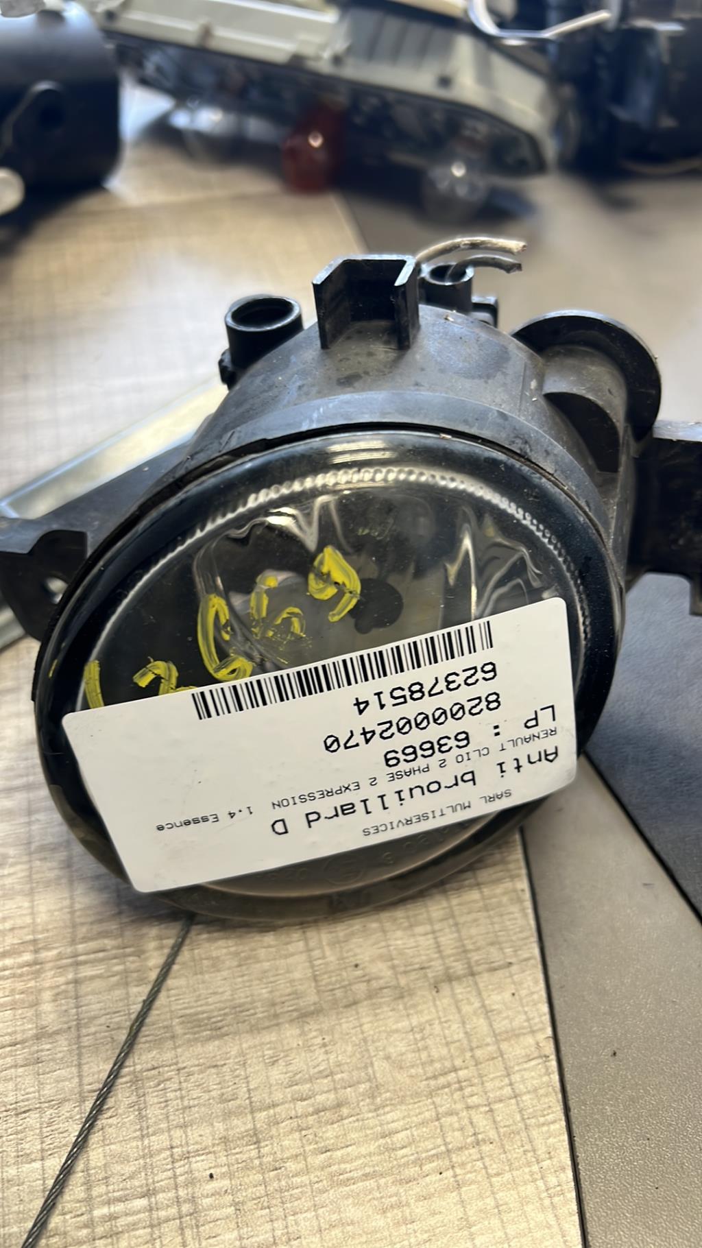 Fendinebbia destro (luci) RENAULT CLIO 2 PHASE 2 Gasolina - 1