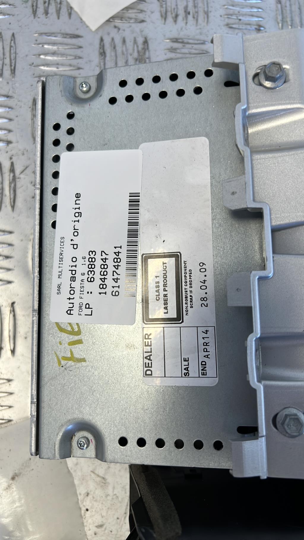 Autoradio originale FORD FIESTA 6 PHASE 1 Diésel - 1