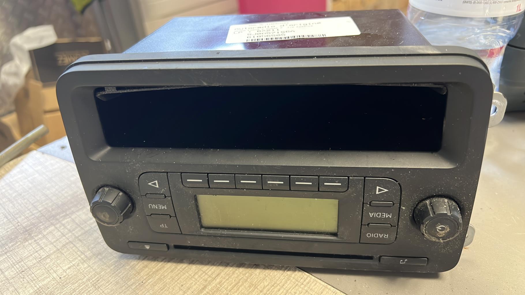 Autoradio originale SKODA FABIA 2 PHASE 2 Gasolina - 1