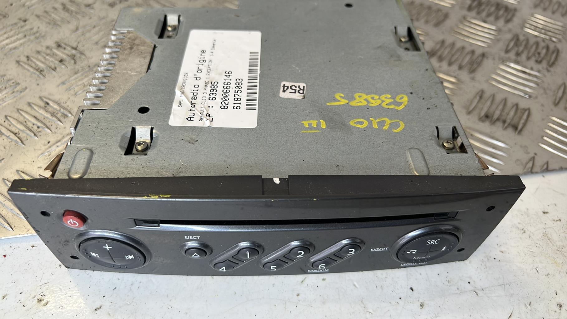 Autoradio originale RENAULT CLIO 3 PHASE 1 Gasolina - 1