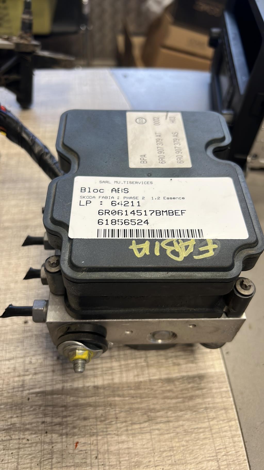 Blocco ABS (antibloccaggio freni) SKODA FABIA 2 PHASE 2 Gasolina - 1