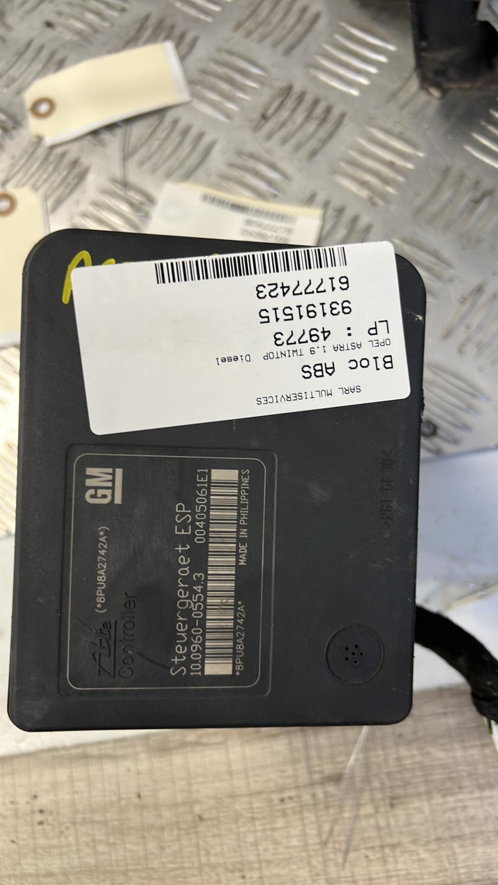 Blocco ABS (antibloccaggio freni) OPEL ASTRA H TWINTOP CABRIOLET Diésel - 1