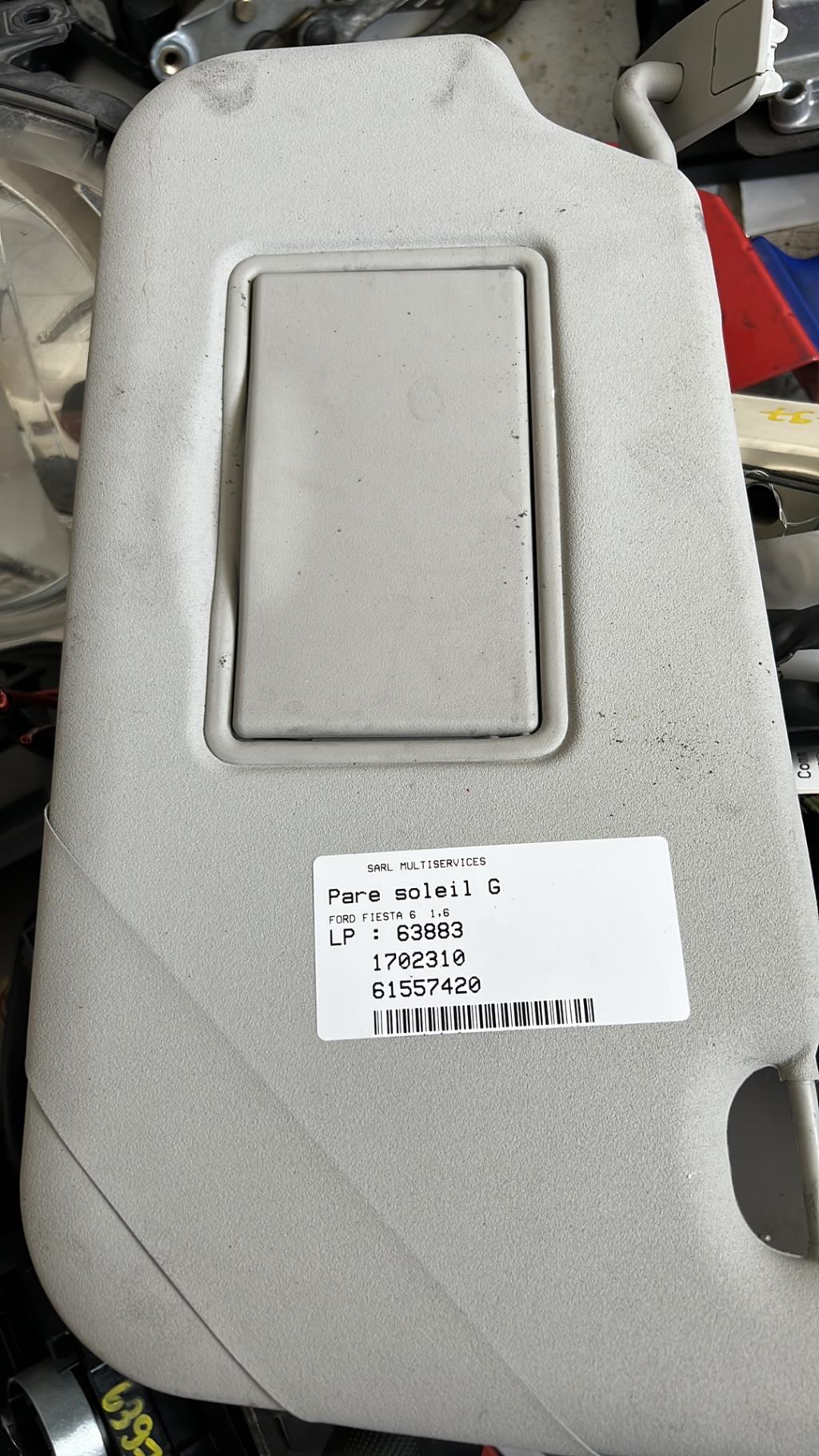 Visiera parasole sinistra FORD FIESTA 6 PHASE 1 Diésel - 1